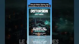 Miniature : Sainte-Thérèse, on arrive le 11 juin avec le Cabaret des curiosités du Web! Billets en vente!! 👀