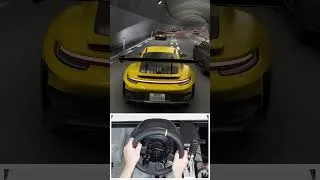 Miniature : Porsche GT3 RS Tunnel Sound #forzahorizon6 #porsche #steeringwheel