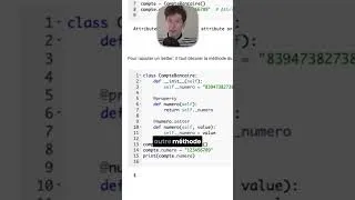 Miniature : Les propriétés en Python