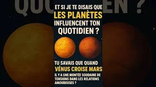 Miniature : 🔮 Quand Vénus croise Mars... Les relations s'enflamment 😱🔥 #space #astrologie #venus #aspects #nasa