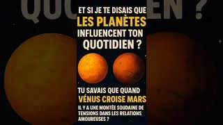 Miniature : 🔮 Quand Vénus croise Mars… les relations s’enflamment ❤️🔥  #Astrologie #Planètes #Spiritualité
