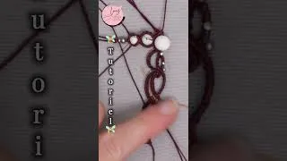 Miniature : 🧚 Tutoriel complet 👆Créer un ras de cou Elfique| #micromacrame #macramejewelry #chokernecklace