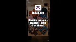 Miniature : Combien tu gagnes VRAIMENT (après frais Vinted) #Shorts