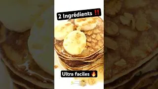Miniature : PANCAKES MAGIQUES 2 INGRÉDIENTS 🥞 #recettehealthy #protéines #recettefacile