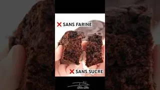 Miniature : 🍰🍫 GÂTEAU AU CHOCOLAT HEALTHY Sans Farine, Sans Sucre, Sans Huile et Sans Lait #recette #gouter