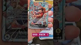 Miniature : 😍 GOD PACK OP 15 ! Mon premier sur one piece card game ! FR