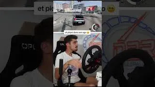 Miniature : "MOI tu me klaxonnes ?!?!" 🤣🤣 #pov #beamng #rallye #simulator #humour #shorts