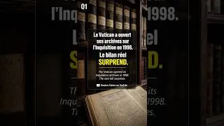 Miniature : Le Vatican a ouvert ses archives sur l’Inquisition en 1998.