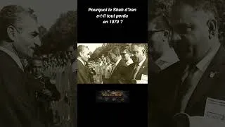 Miniature : Pourquoi le Shah d'Iran a tout perdu en 1979 ? #histoire #documentaire #geopolitique  #iran