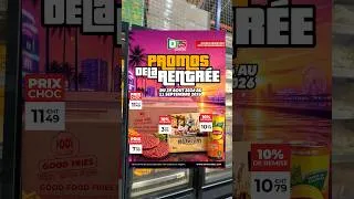 Miniature : Promos de la rentrée 2026