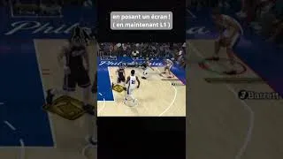 Miniature : Astuce Débutant, obtenir un tir ouvert sur NBA 2k26 #astuce #nba2k26 #français #débutant #tuto