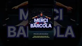 Miniature : MERCI BARCOLA 1/2 #PSG