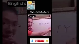 Miniature : English is confusing!!! #shorts #memes #draine #confused #empty 