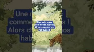 Miniature : Changer nos habitudes !! #draxo_off #biodiversity#naturelovers#ytshorts#youtuber#youtube#yt#musique