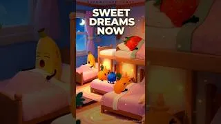 Miniature : 🌙 Sweet Dreams with Cute Fruits  Relaxing Lullabies for Babies to Sleep & Relax 🍓🍌