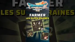 Miniature : FARMER les SUPER GRAINES sur Dragon Quest 7 Reimagined (méthodes) #shorts #dragonquest #dragonquest7