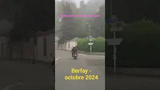 Miniature : Route de Bernay : Moment partagé avec un motard - Octobre 2024         #automobile