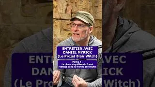 Miniature : 🎤 INTERVIEW 🎥 - DANIEL MYRICK (Le Projet Blair Witch) [4/5] #film #cinema #interview #horreur