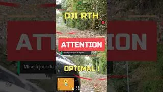 Miniature : Short DJI RTH Probleme Optimal ou Prédéfini #dji #drone