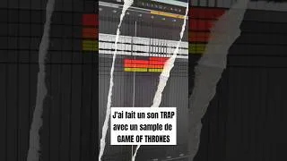 Miniature : J'ai fait un son TRAP avec un sample de GAME OF THRONES 🙏🔥🎧🎶 Bientôt disponible sur YouTube ! 💪