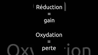 Miniature : Quelle différence entre réduction et oxydation?