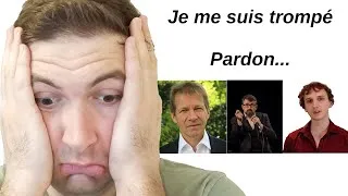 Miniature : Je me suis trompé, j'ai fait de grosses erreurs