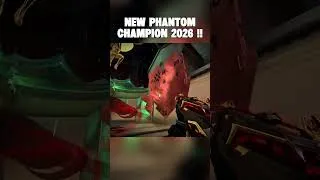 Miniature : Voici la nouvelle phantom champion 2026 !! #quedieuvousbenisse #valorant