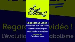 Miniature : Pierre Simon Garcia – L'évolution du métabolisme chez les bactéries pour comprendre nos origines