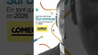 Miniature : Voici comment devenir viral sur Comeup  #comeup #freelance