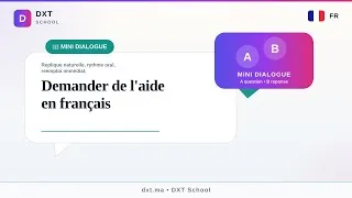 Miniature : Demander de l'aide en français #Shorts