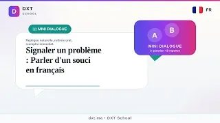 Miniature : Signaler un problème : Parler d'un souci en français #Shorts