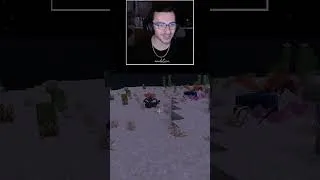 Miniature : J'étais clairement pas prêt... #minecraft #shorts #hardcore #betterminecraft #viral