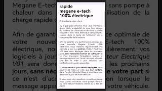 Miniature : mise à jour MEGANE ÉLECTRIQUE. V01
