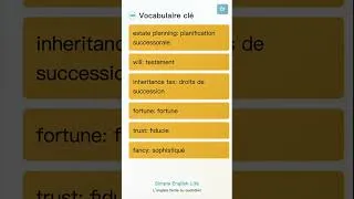 Miniature : [Shorts] Apprenez l’anglais en 1 minute !! Tiroirs à chaussettes et filet de sécurité : l’...