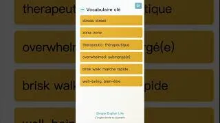 Miniature : [Shorts] Apprenez l’anglais en 1 minute !! Reste Zen et Rie : Astuces drôles en anglais po...