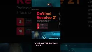 Miniature : Télécharger #davinciresolve ! #fyp #foryou #youtubeshorts #tiktok #instareels #video #tutoriel