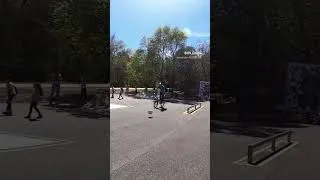 Miniature : Play football with bmx ?? #bmx #football