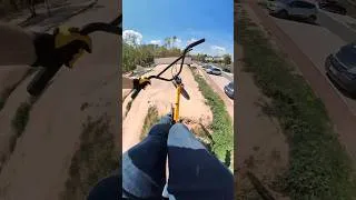 Miniature : POV: 1 jump, 3 tricks #backflip #bmx