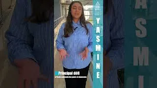 Miniature : [International] Yasmine, élève tunisienne en 3ème année de formation ingénieur