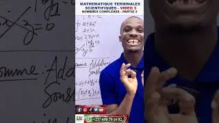 Miniature : Opérations sur les nombres complexes #education #bacc #cours #maths #science #school #complexes