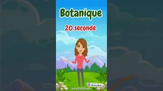 Miniature : la botanique,  en 20 secondes  ! #botanique#sciencefacile#écologie#plantes #algerie #biology