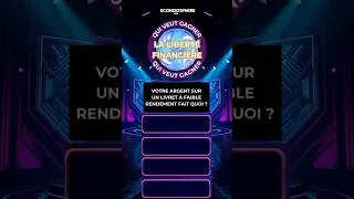 Miniature : Question À 1 Million 💰 : Que Fait Votre Épargne ?