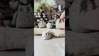 Miniature : TUTO en ARGILE Chouette où Hibou ?#tutorial #tutoceramique #hibou #chouette