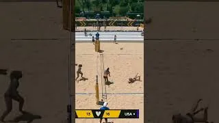 Miniature : extraordinaire point beach volley