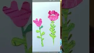Miniature : Apprendre à dessiner des fleurs et oiseaux en papier