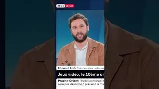 Miniature : J’ai parlé JEUX VIDEO sur FRANCE INFO 👌