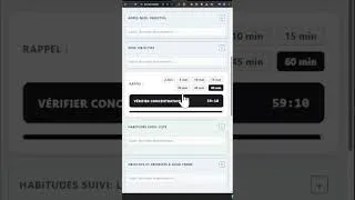 Miniature : Planifier son temps Application en lien en commenaire #temps