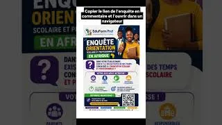 Miniature : Orientation dans les systèmes éducatifs africains  #orientationscolaire  #orientationprofessionnelle