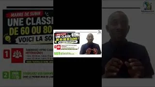 Miniature : Comment gérer une classe de 80 élèves ? #pédagogie #education #afrique
