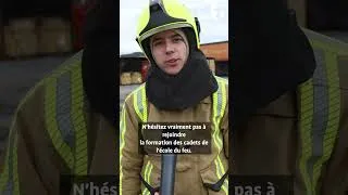 Miniature : Deviens sapeur-pompier, rejoins l'École des Cadets de la Province de Liège !